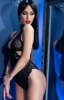 Czarne koronkowe body damskie 4495 tył
